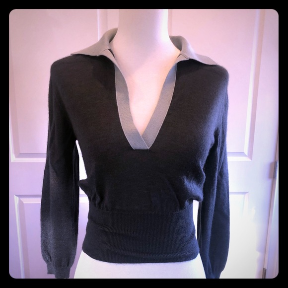 Prada Sweaters - PRADA v-neck cashmere sweater
